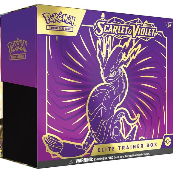 Pokemon Trading Card Game: Scarlet & Violet Elite Trainer Box - Purple - Picture 3 of 5
